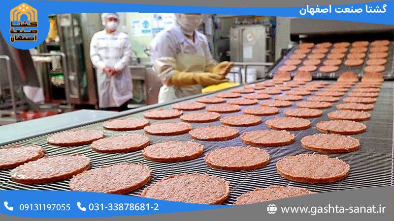 دستگاه دست دوم بسته بندی همبرگر