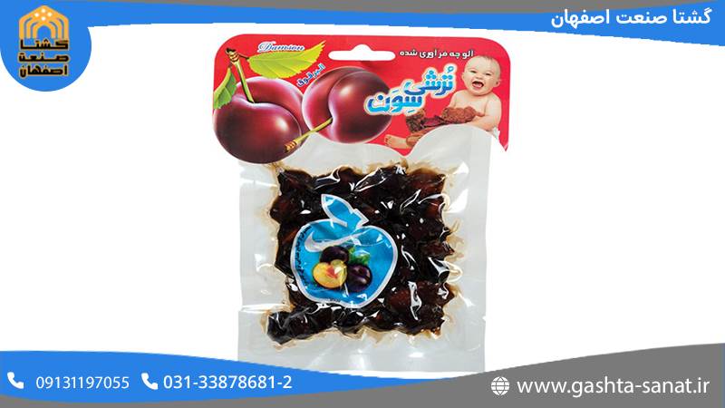 بسته بندی آلوچه