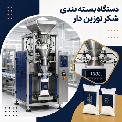 دستگاه بسته بندی شکر توزین دار