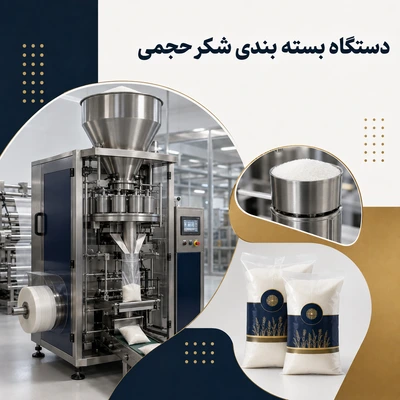 دستگاه بسته بندی شکر حجمی