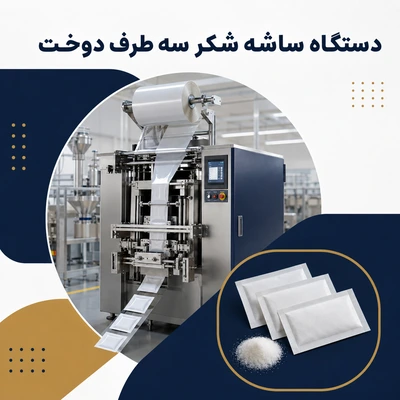 دستگاه ساشه شکر سه طرف دوخت